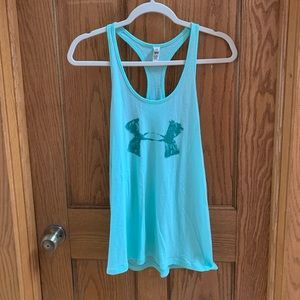 Mint green tank top